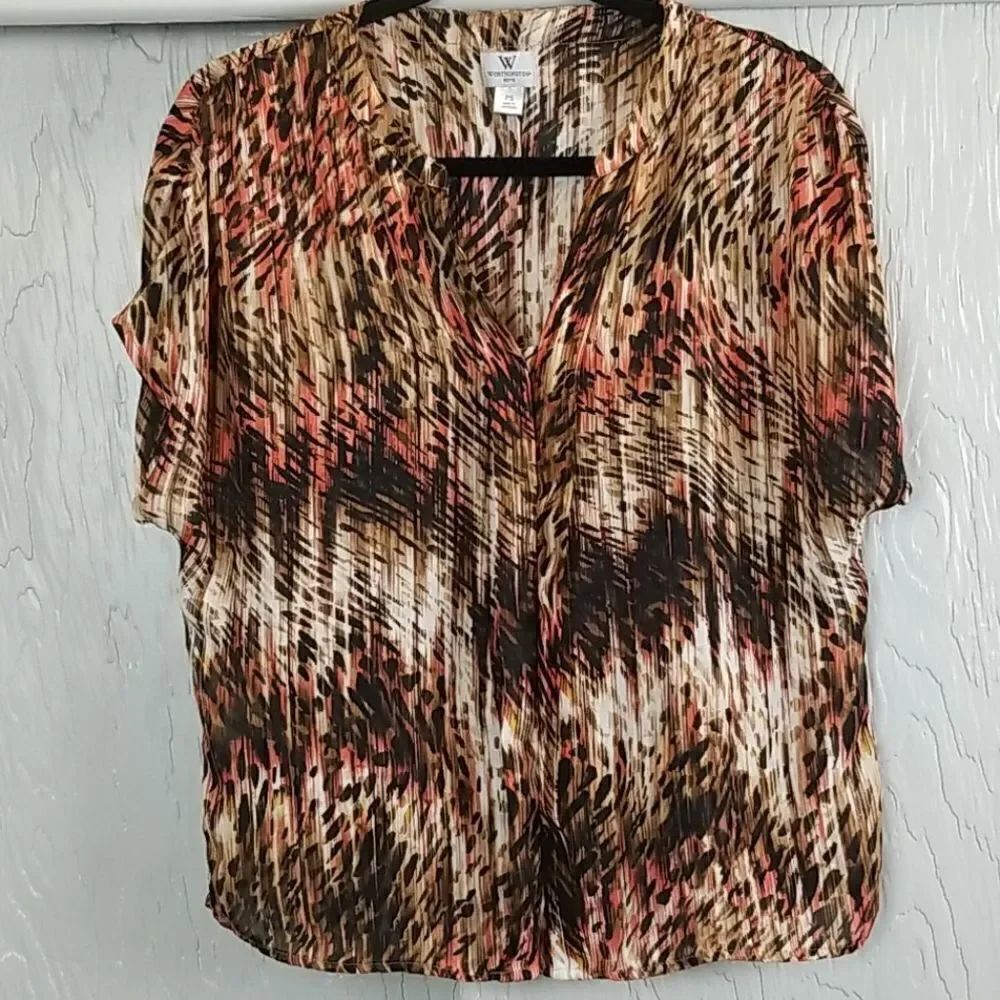 🖤 5/$20 🖤 WORTHINGTON button down blouse